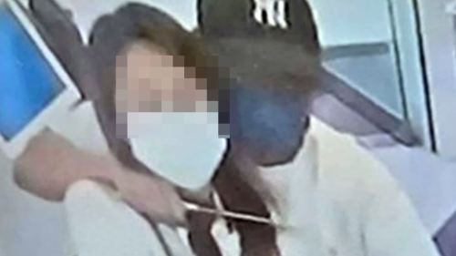 沙田打劫銀行刀匪挾持女職員圖片曝光 飛虎隊第一城剿疑匪