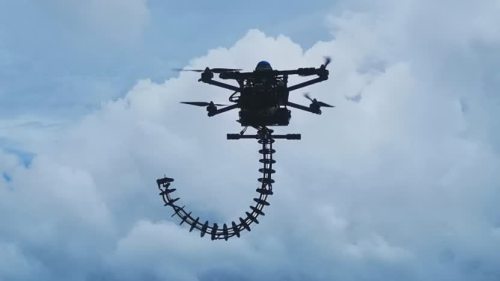 港大工程學者研發新型空中象鼻機器人