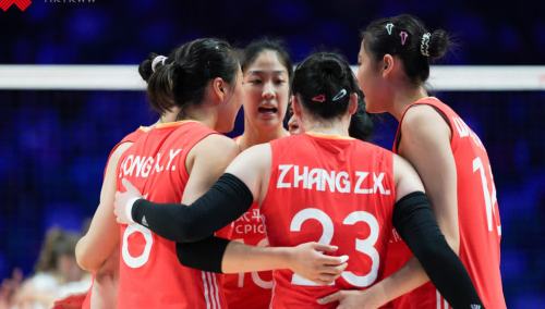 世界女排聯賽香港站| 中國女排3-1戰勝捷克女排 拿下開門紅