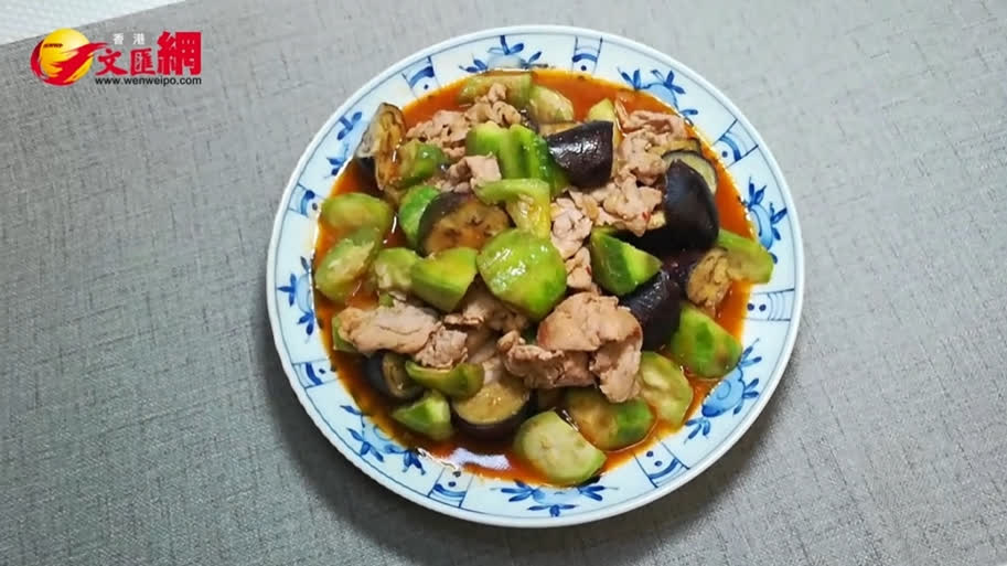 養生坊｜夏吃勝瓜利尿抗氧　與你分享「勝瓜茄子炒肉片」