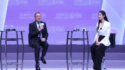 青年領袖對話林定國 分享經歷感恩國家關愛