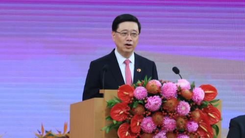 慶回歸 | 李家超：強調寧做艱難的改革者  也不做安逸的停滯者