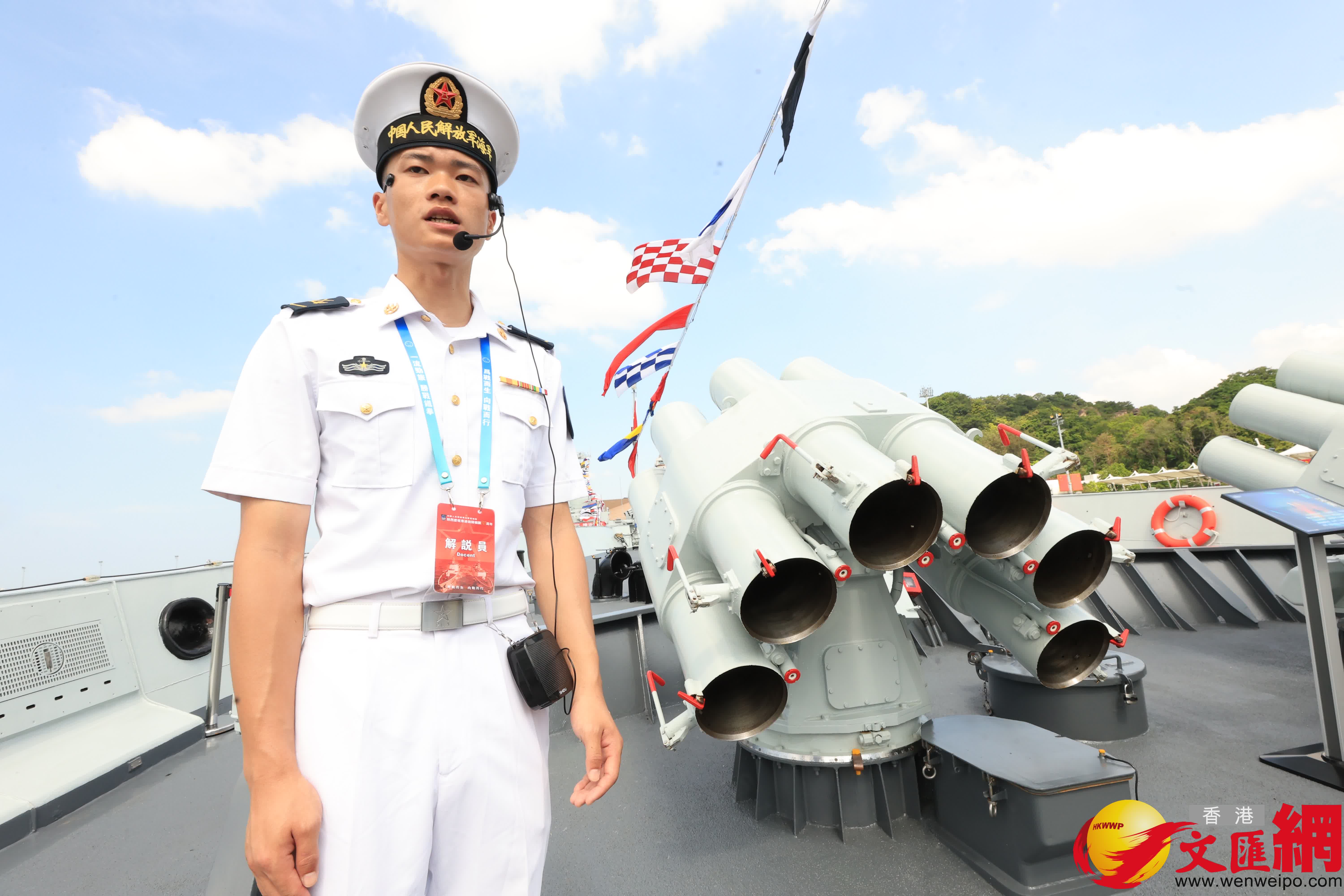 每段時段都設有導賞服務。(香港文匯報記者萬霜靈 攝) 每段時段都設有導賞服務。(香港文匯報記者萬霜靈 攝)