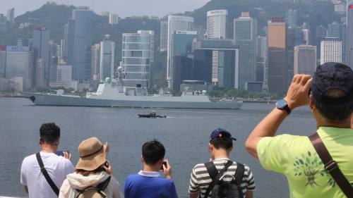 市民維港送艦隊
