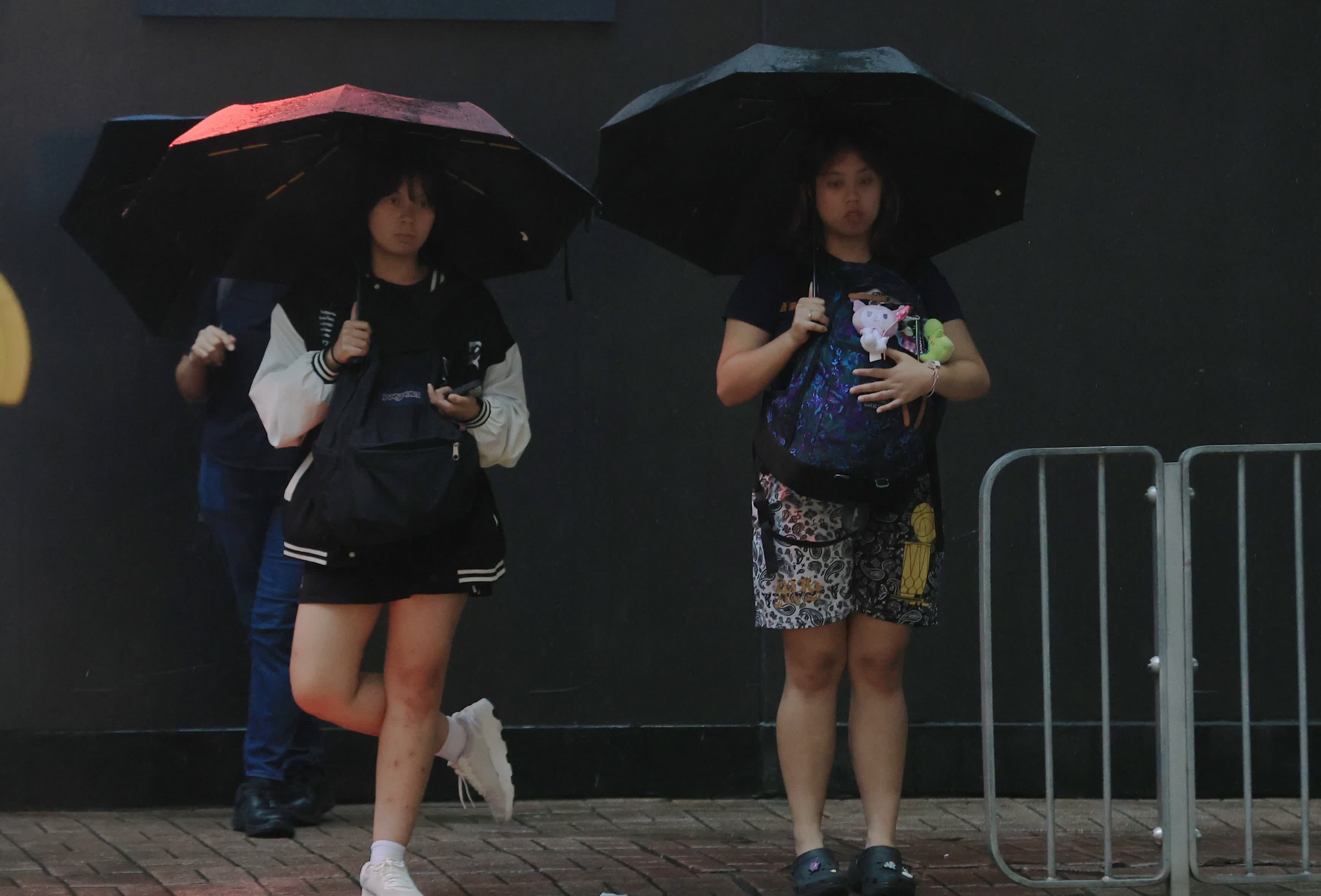 天氣配相。(香港文匯報記者萬霜靈 攝 ) 天氣配相。(香港文匯報記者萬霜靈 攝 )