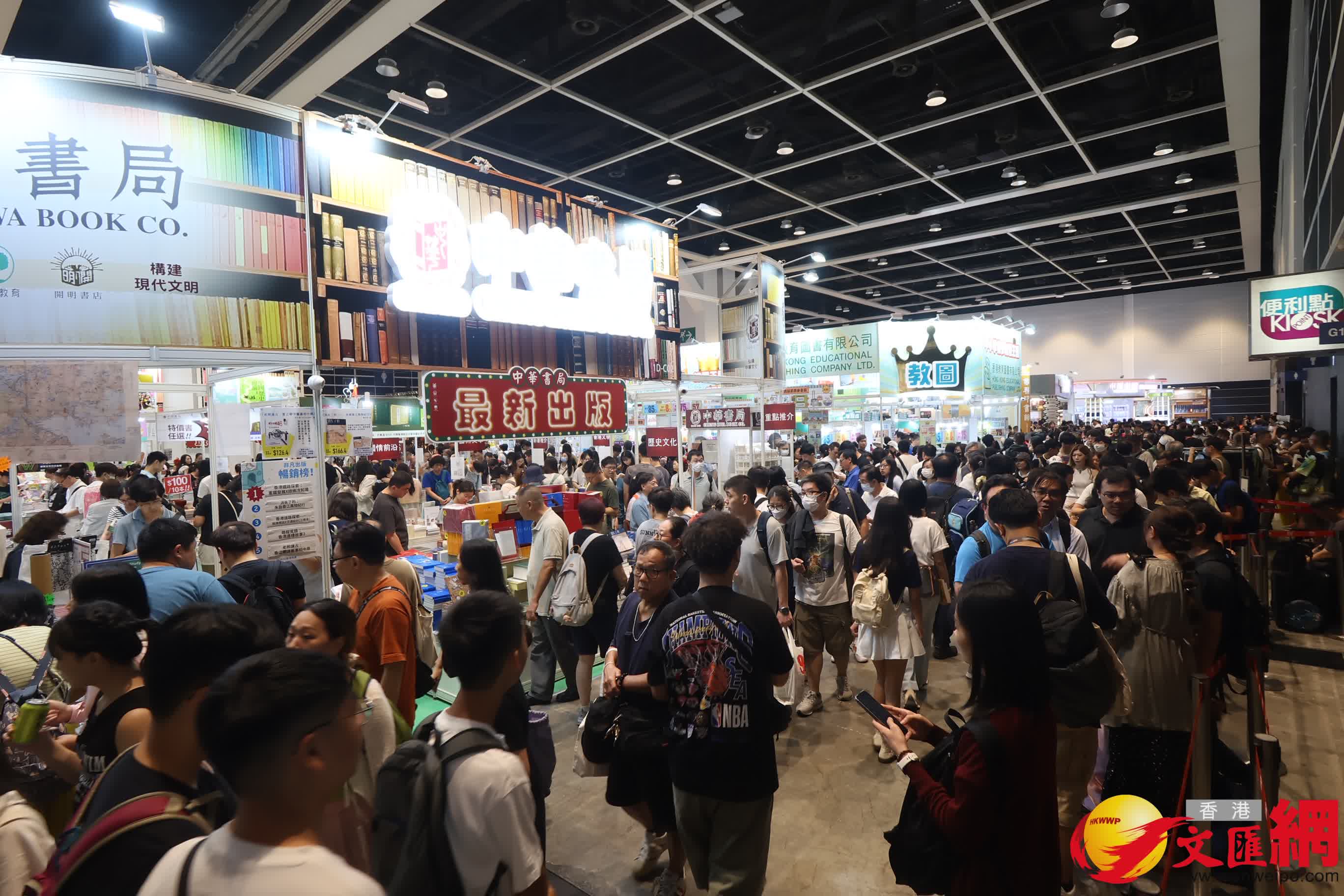 書展2025（香港文匯報記者塗穴 攝）