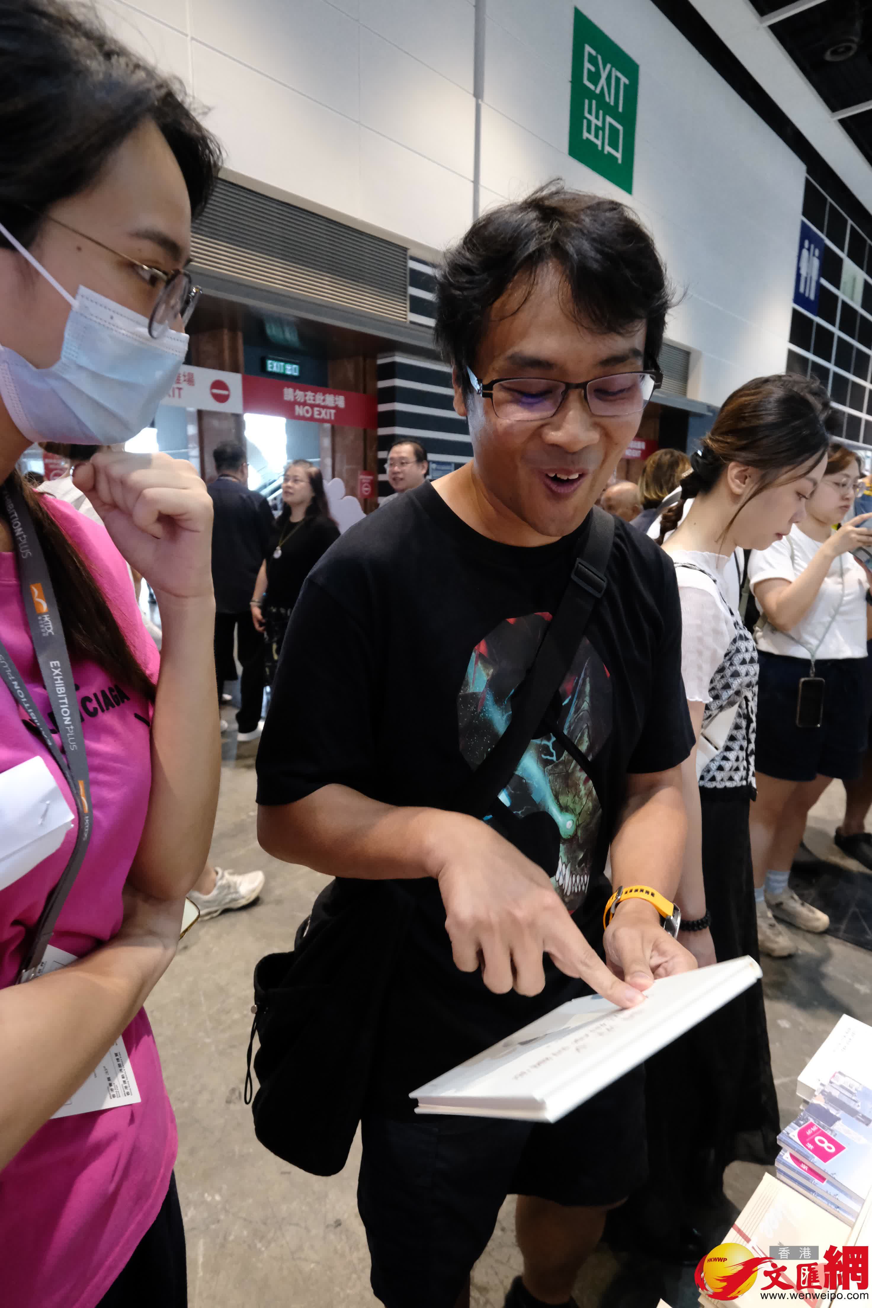 書展2025（香港文匯報記者塗穴 攝）