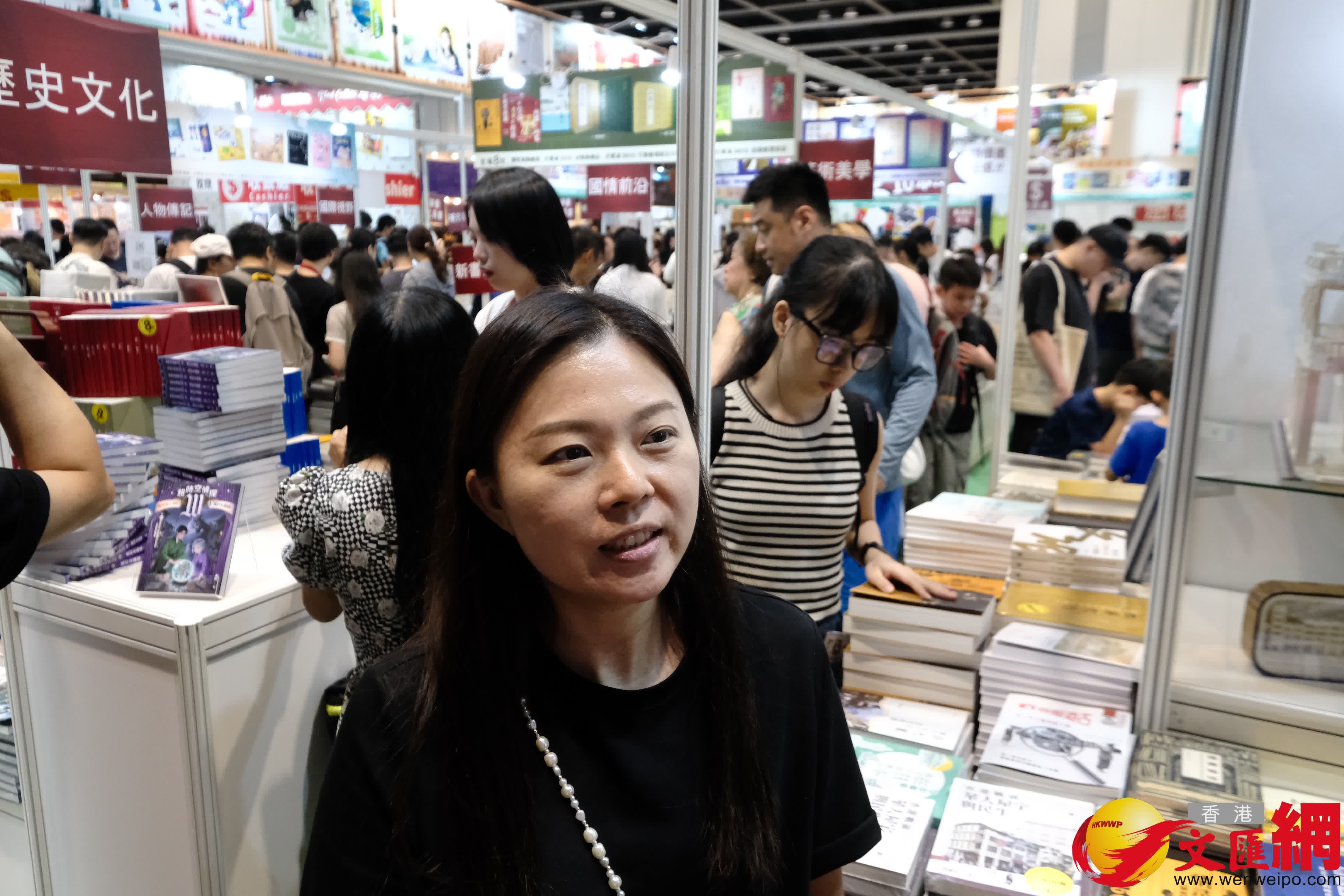 書展2025（香港文匯報記者塗穴 攝）