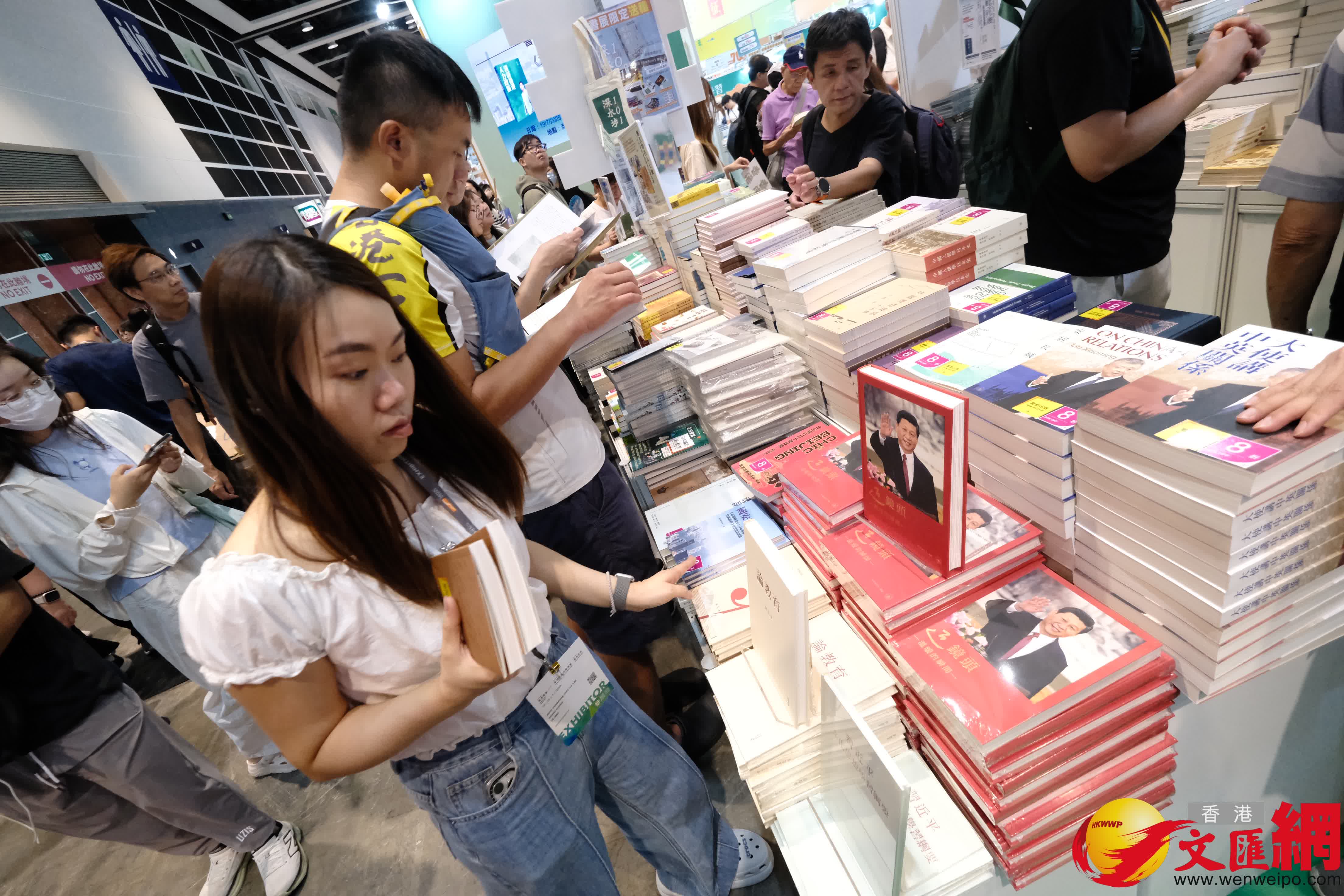 書展2025（香港文匯報記者塗穴 攝）