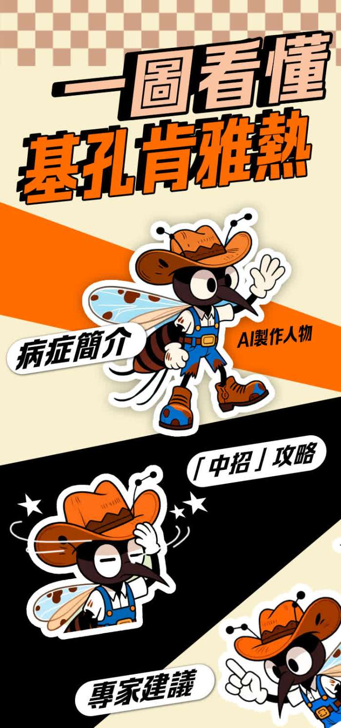 熱點追蹤 │ 一圖看懂基孔肯雅熱