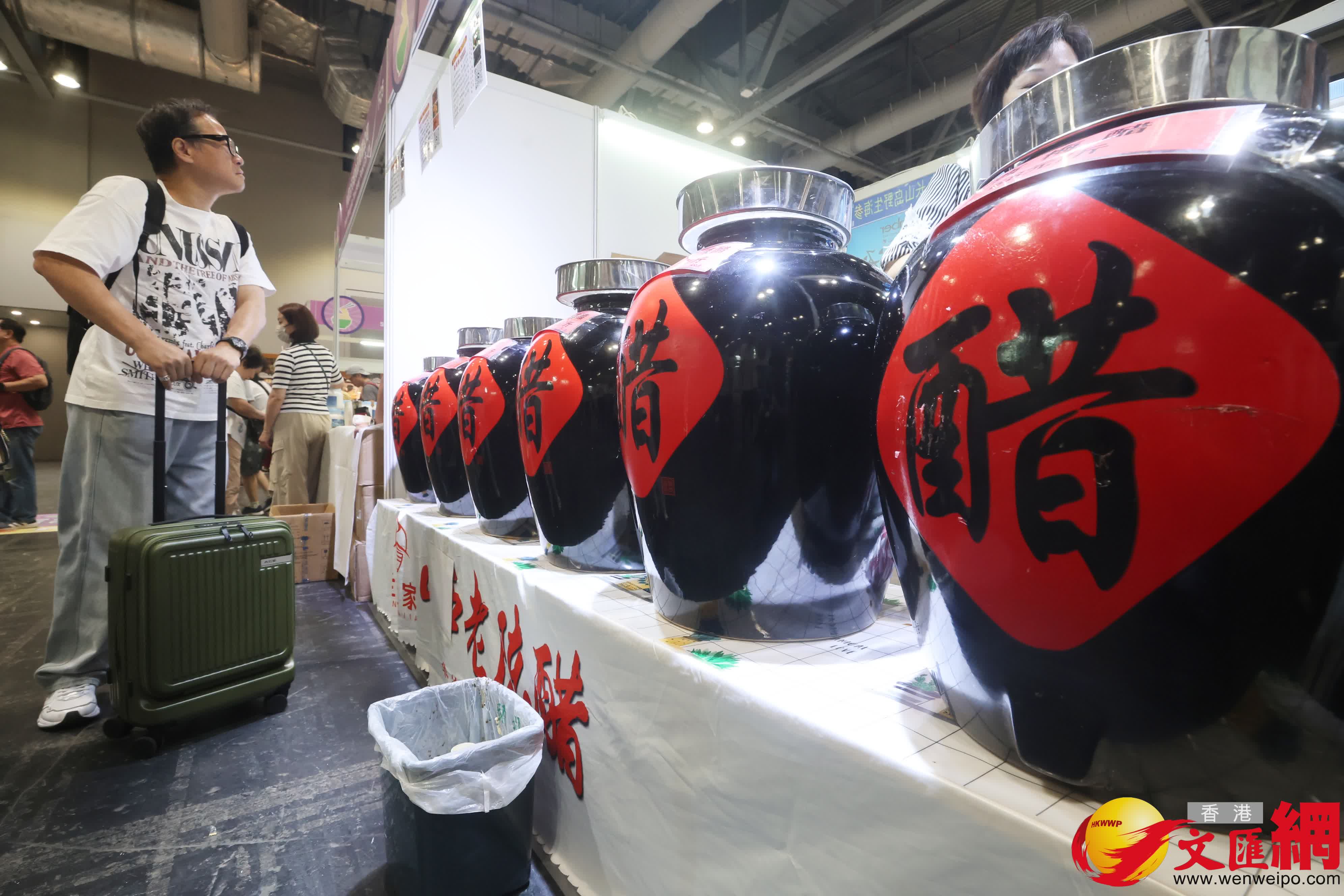 圖為工展會購物節現場。(香港文匯報記者郭木又攝) 圖為工展會購物節現場。(香港文匯報記者郭木又攝)