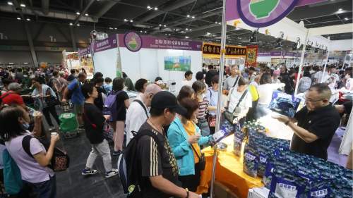 人頭湧湧！第5屆工展會購物節開幕