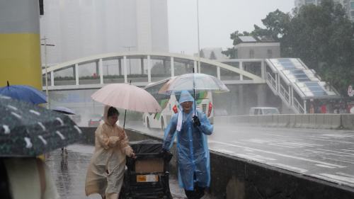 圖集｜暴雨下的黃大仙區