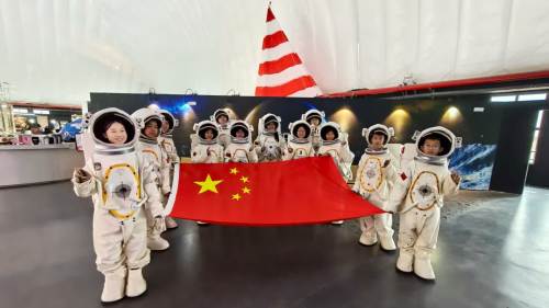圖集｜港青探秘「火星」家園觸摸中國航天力量