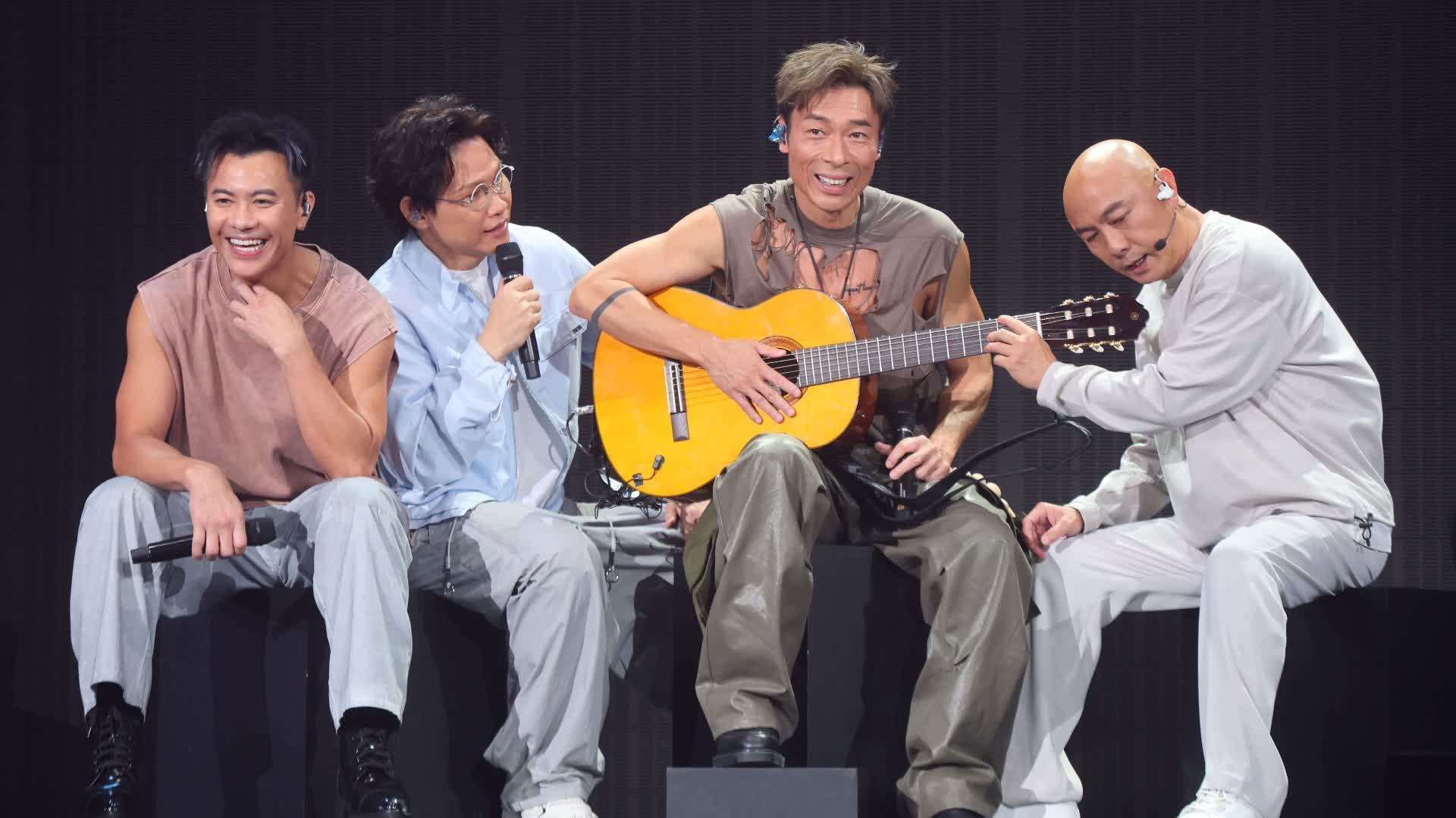 （多圖）BIG FOUR再合體！紅館演唱會集合感動與笑點