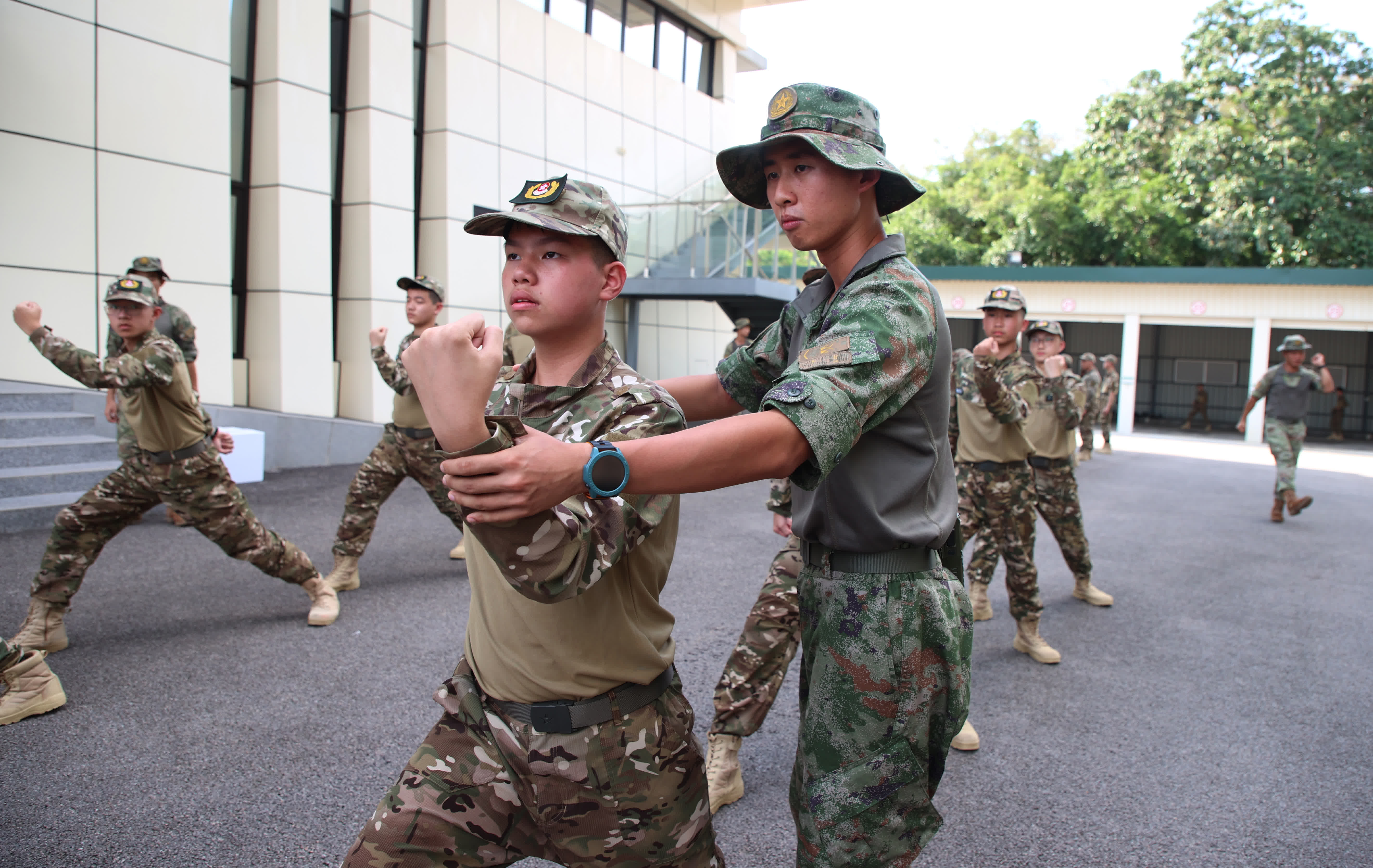 軍體拳訓練 軍體拳訓練