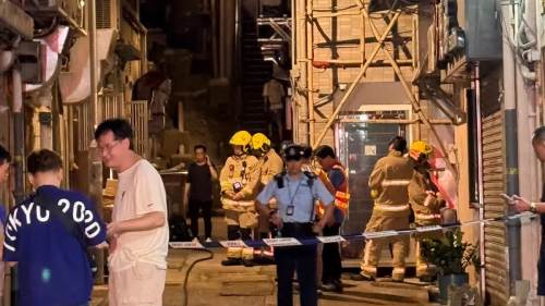 北角爆水管浸明苑中心電錶房130戶停電 明園西街堡壘街等十多大廈停食水