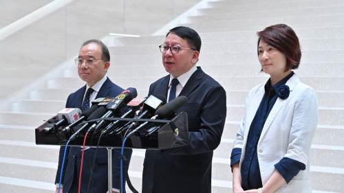 樽裝水事件有否官員需負責 陳國基：公務員有明確懲處機制