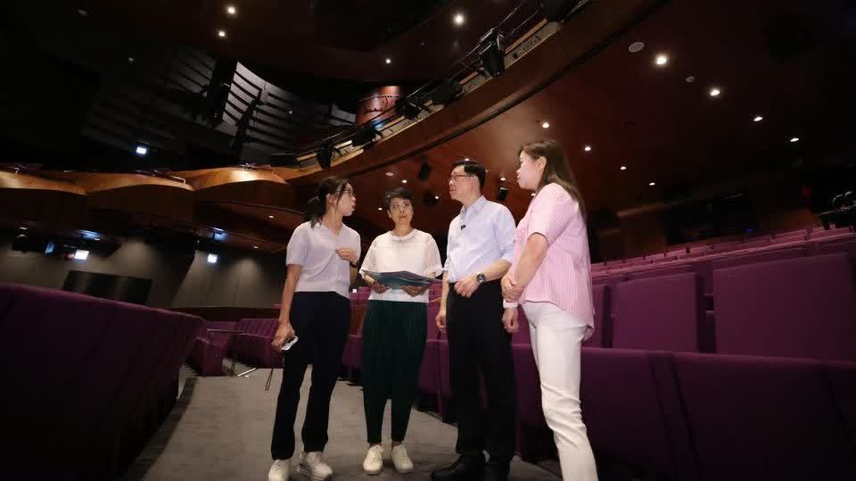 特首落區│檢視東九文化中心開幕前準備工作 預告11月全面啟用