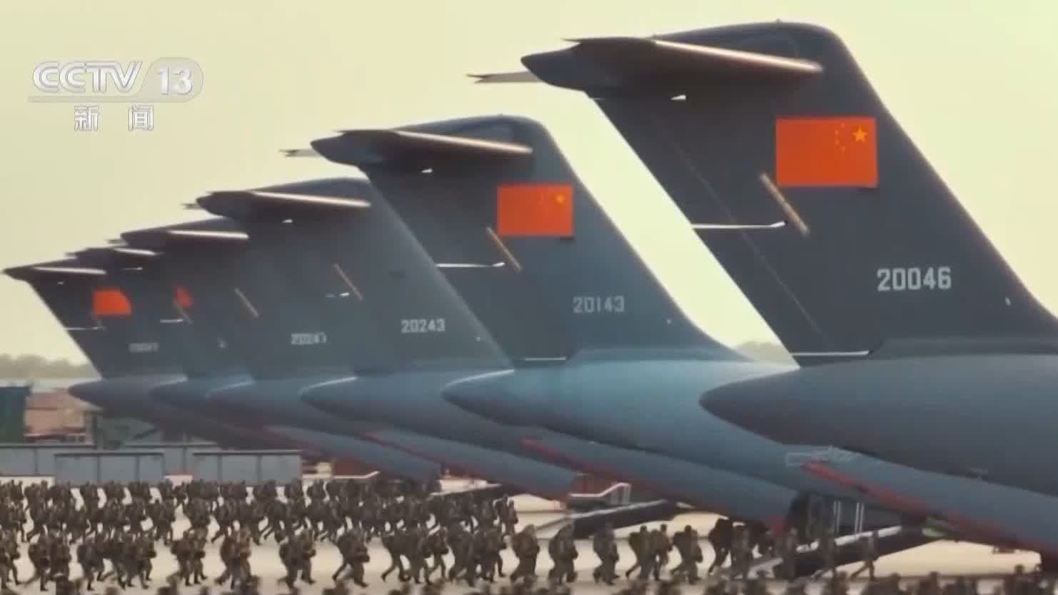 匯聚成藍色的鋼鐵長城！探訪九三閱兵空軍方隊訓練場