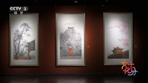 「集虛尋境——王明明中國古典園林作品展」在國家大劇院舉辦