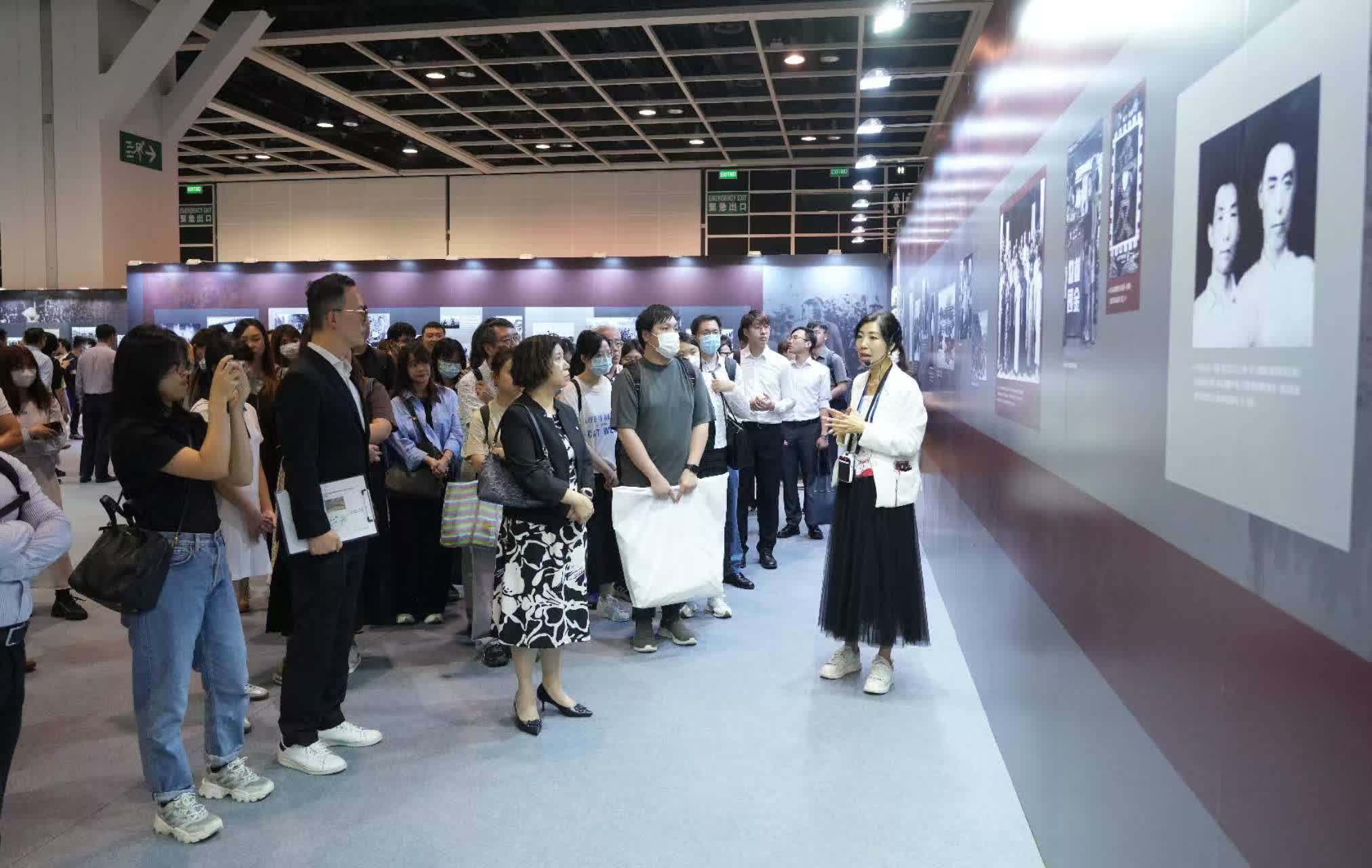 社會福利署一行參展。（大公報記者黃洋港攝）