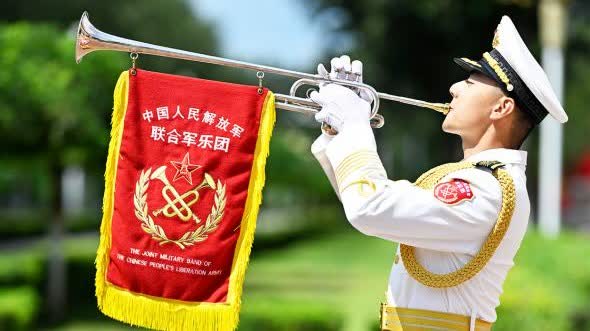 （有片）新閱兵·新樂章丨聯合軍樂團排練震撼畫面來了！