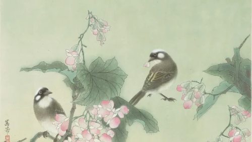 萬芾「花鳥世界」中的二十四節(jié)氣：白露