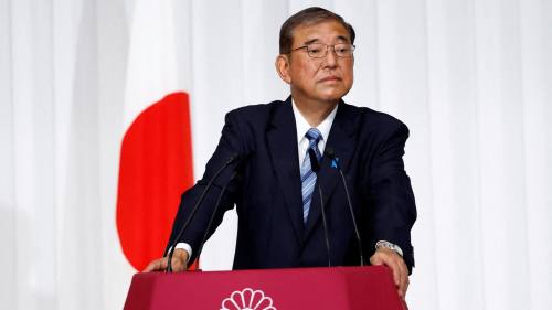 日本首相石破茂決定辭職