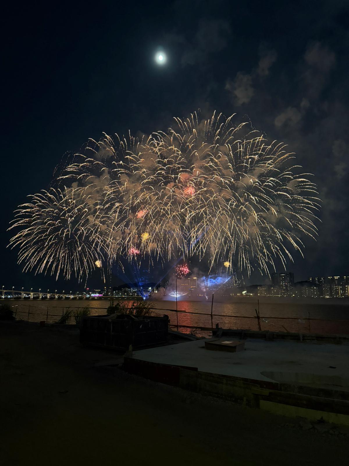 9月6日，第33屆澳門國際煙花比賽匯演現(xiàn)場。陳藝 攝