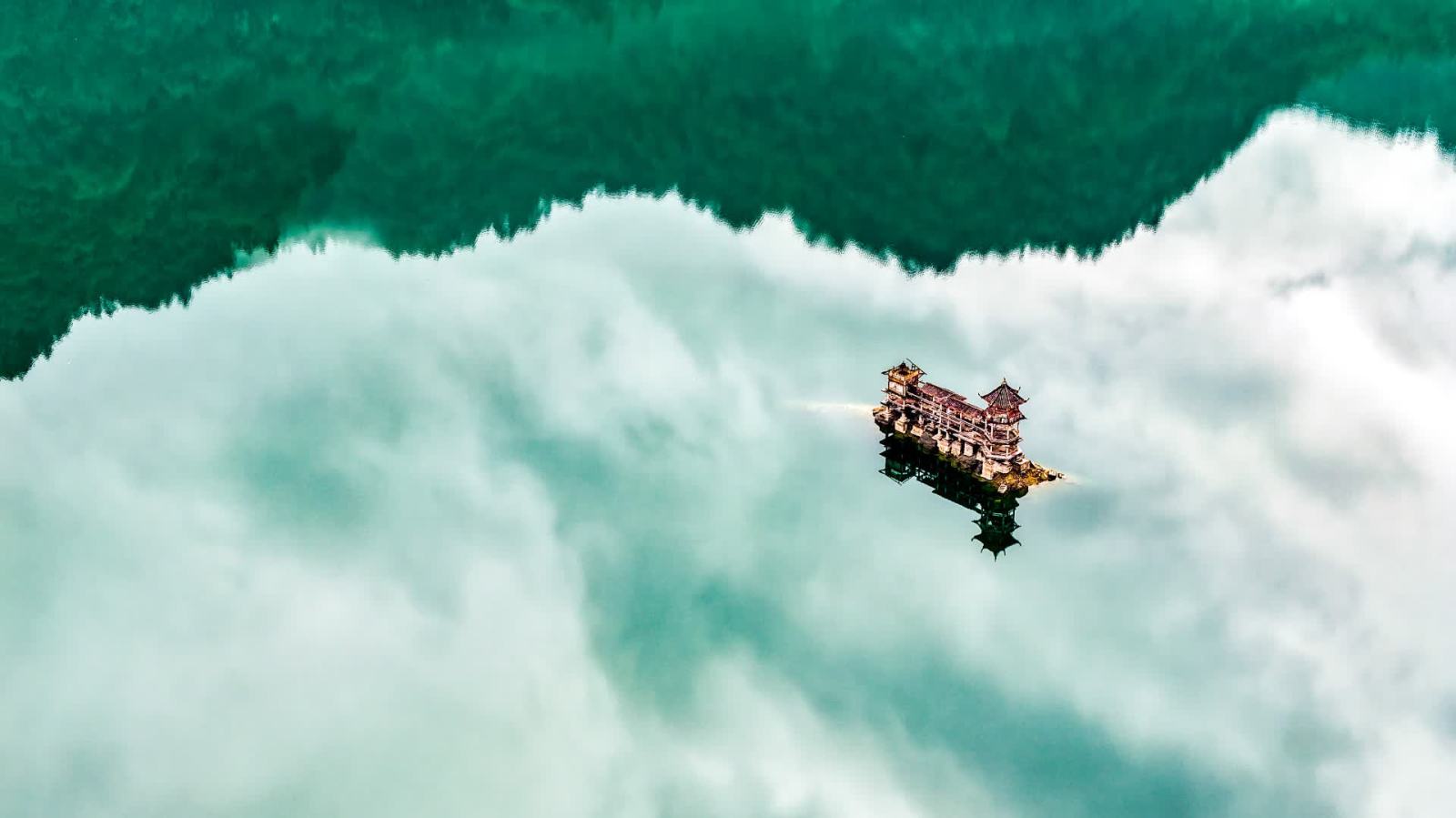 重慶黔江：小南海濕地秋景如畫
