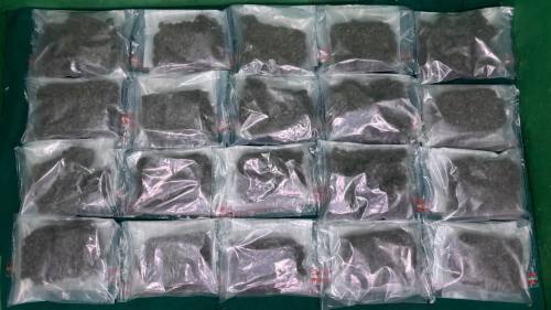 海關連破兩宗旅客販毒案 檢值310萬冰毒及大麻花拘3男女