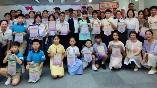中國心文化促進會舉辦紀念抗戰勝利80周年朗誦比賽　香港青少年讀詩銘史立報國志