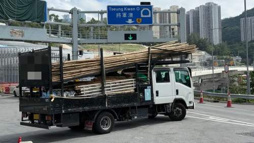 東九龍一連兩日打擊貨車超載 發38張定額罰款告票及傳票