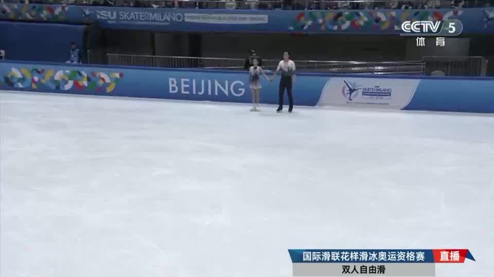 總分排名第一　張嘉軒/黃一航拿到米蘭冬奧會入場券