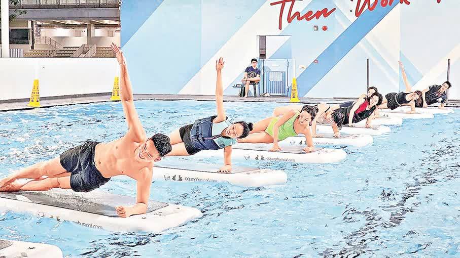 修身水上漂　Float Fit 不懂游泳亦可快樂玩水！