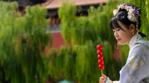 國慶假期裏的「故宮紅」