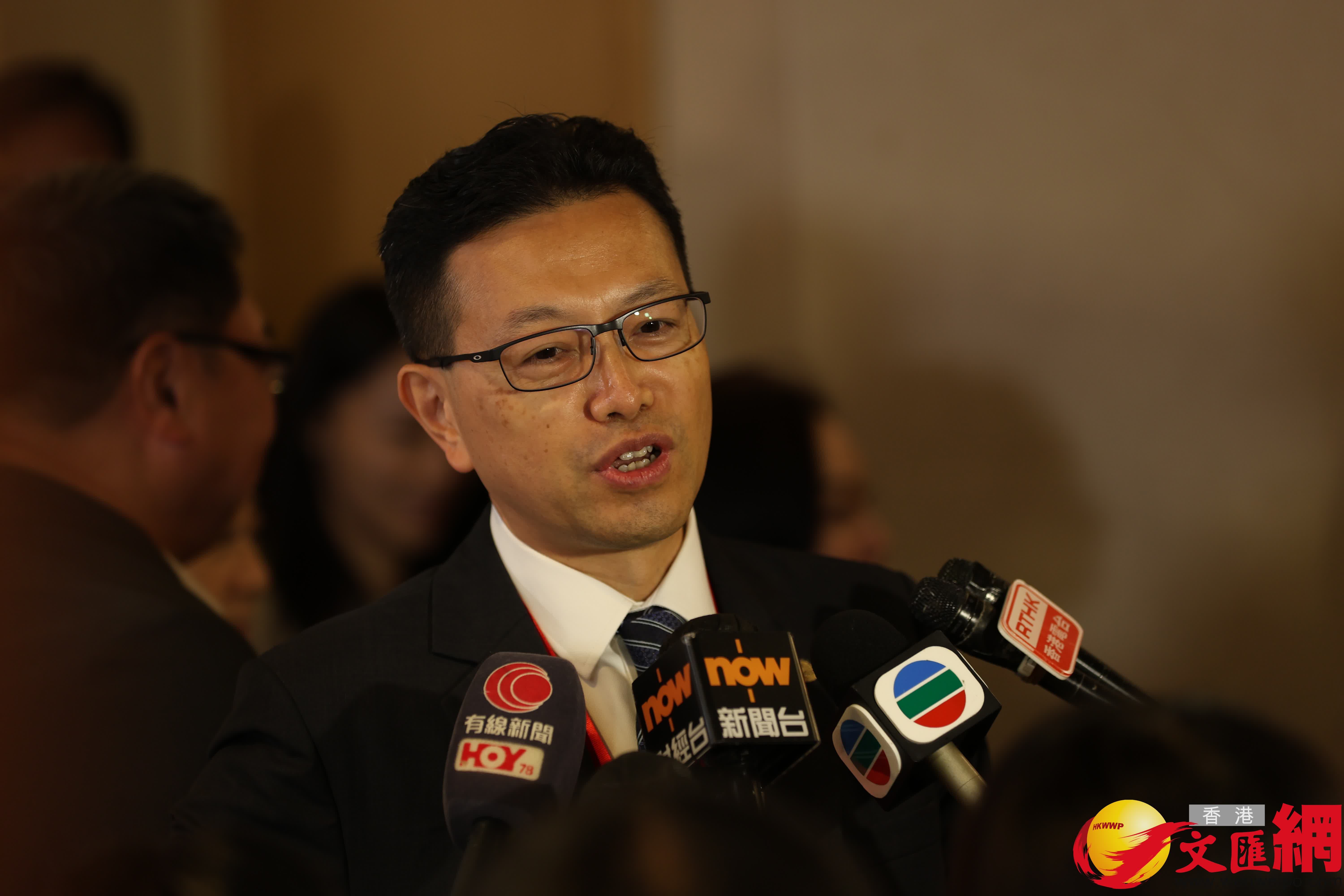 特區政府舉辦「行政立法同心治港創未來」研討會。(香港文匯報記者萬霜靈攝) 特區政府舉辦「行政立法同心治港創未來」研討會。(香港文匯報記者萬霜靈攝)