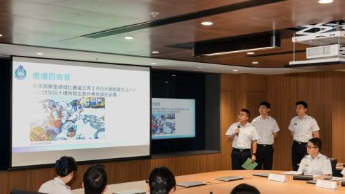 入境事務處為十五運會和殘特奧會舉行桌上推演　加強口岸應變協調能力