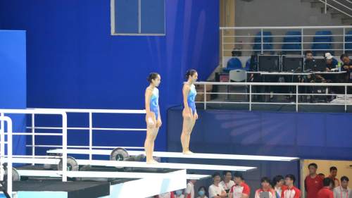 十五運會跳水團體賽老將與新秀過招　上演末輪逆轉好戲