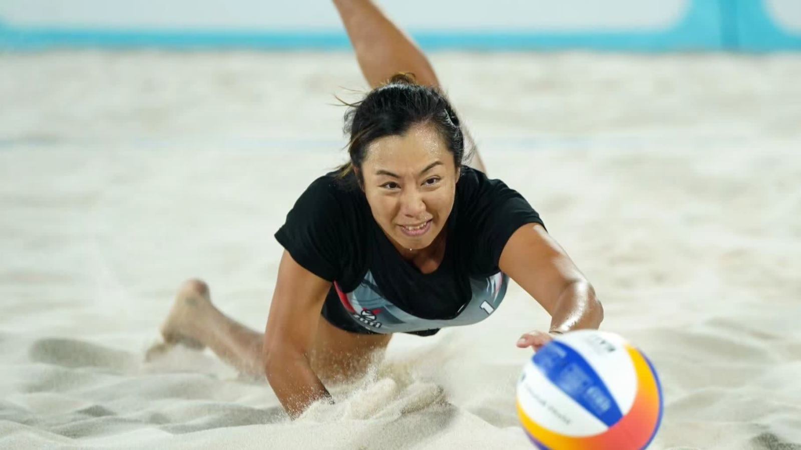 十五運會｜沙排港隊歐陽瑋欣/袁廷芝取得首勝