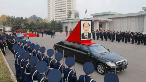 朝鮮為金永南舉行國葬