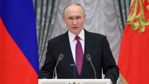 普京稱俄將採取對等措施回應美國核試驗