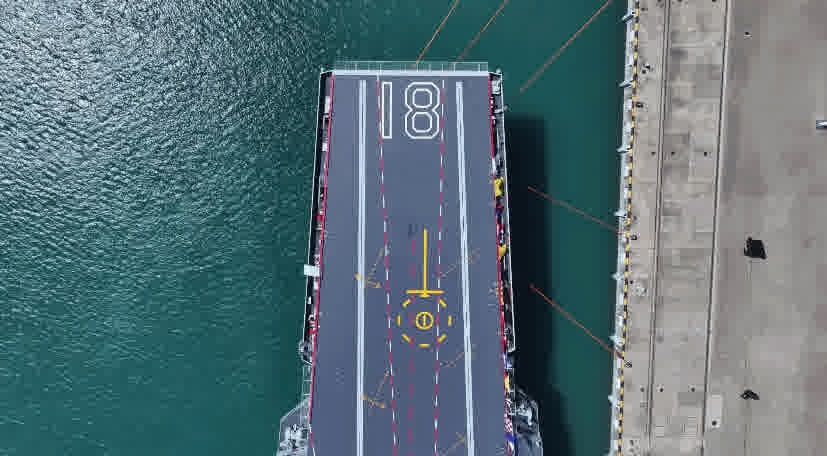 （有片）福建艦更多細節公布！一組動圖帶你全方位看清楚