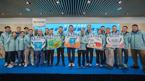 立法會選舉│離地執勤 貼地落區 政府飛行服務隊呼籲市民齊投票