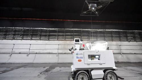 （有片）發展局智能建造指定工務 機械人高效逾20倍省成本50%