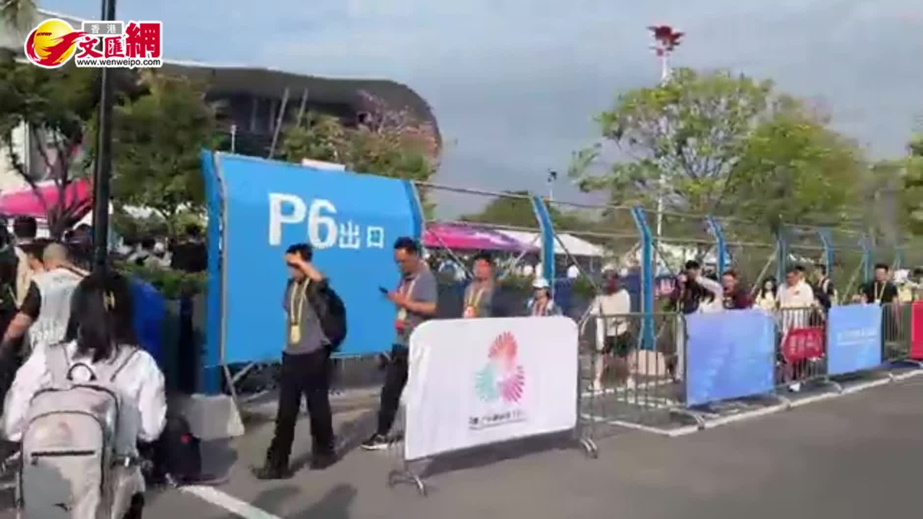 （有片）十五運｜媒體集結廣東奧體中心　嶺南特色補給暖心助力報道