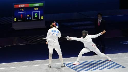 十五運 | 女子重劍港隊佘繕妡奪銅 個人首獲全運獎牌