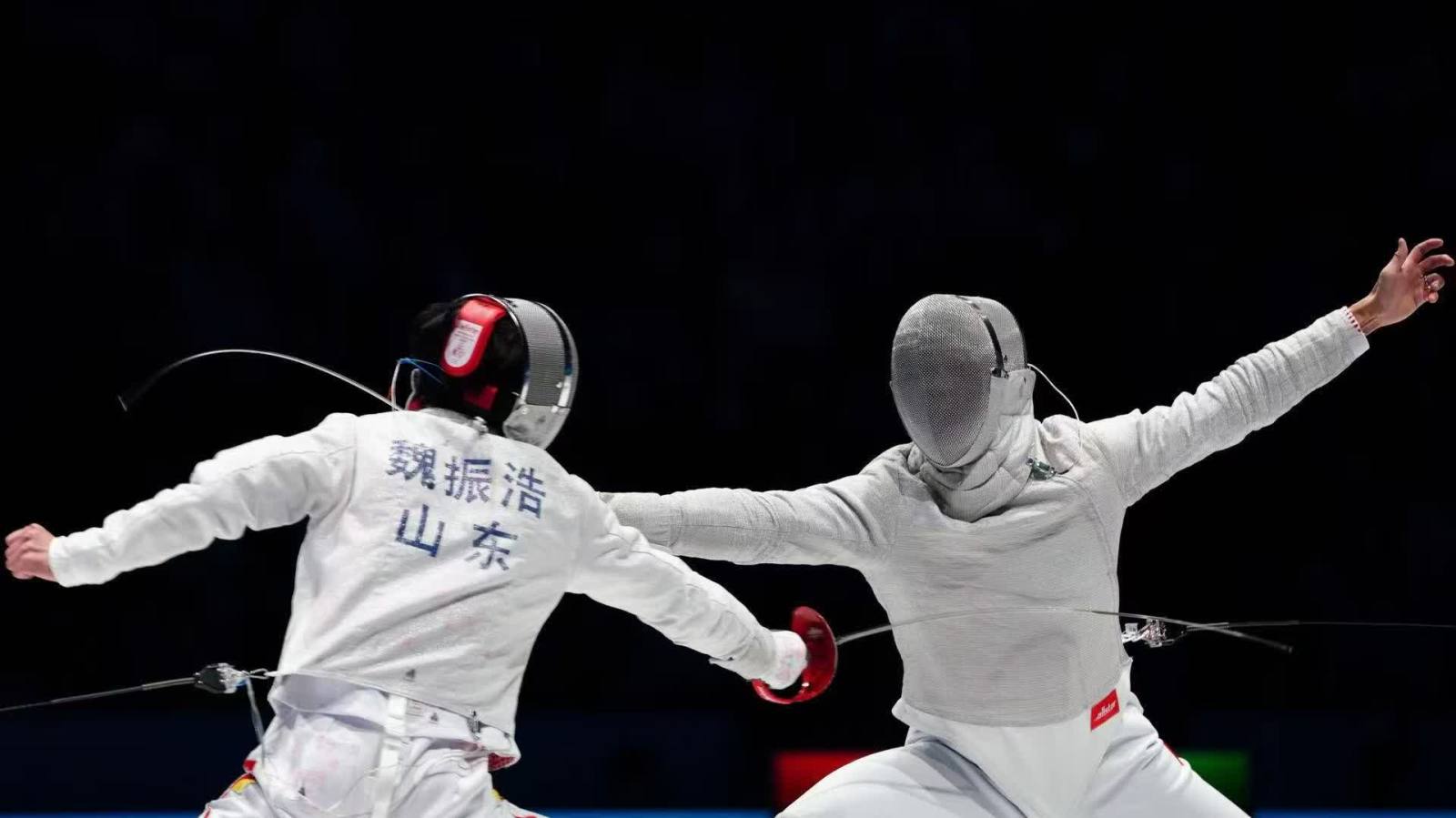 十五運 │ 男子佩劍決賽 何思朗奪銀牌