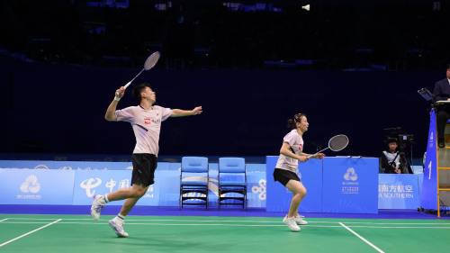 十五運｜羽毛球混雙「雅思」組合奪冠